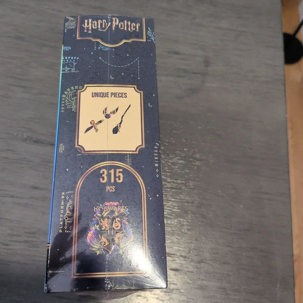 Woods Story Harry Potter Hogwarts Wooden Puzzle Neonly Crest 315pc XXL - Ukraine